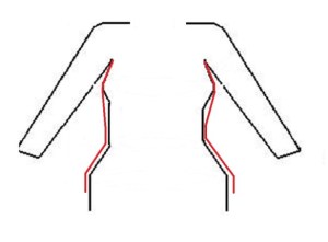 Body schematic close fit
