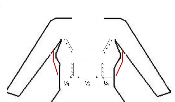 Vertical Darts body schematic II Sports look