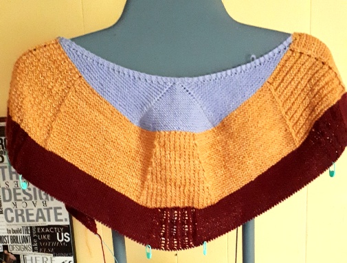 Crescent FAN Shawl&nbsp;update
